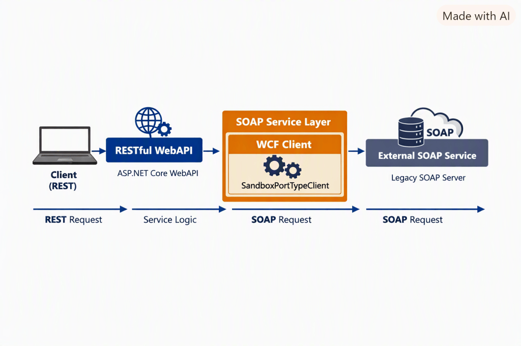 Diagram describing the solution.