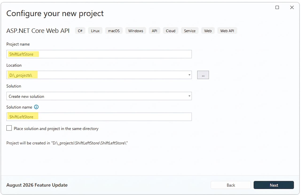 ConfigureNewProject